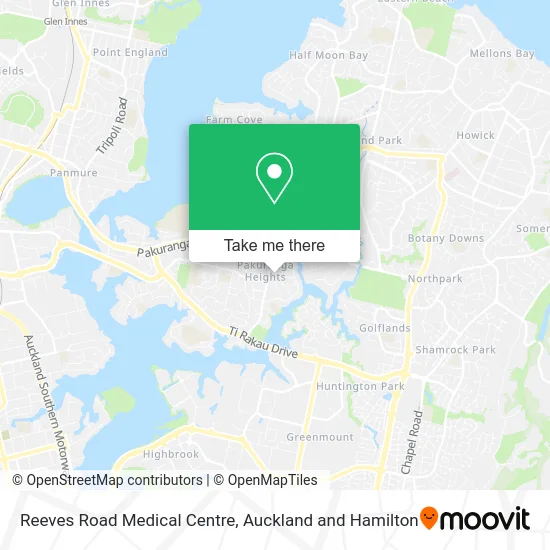 Reeves Road Medical Centre map
