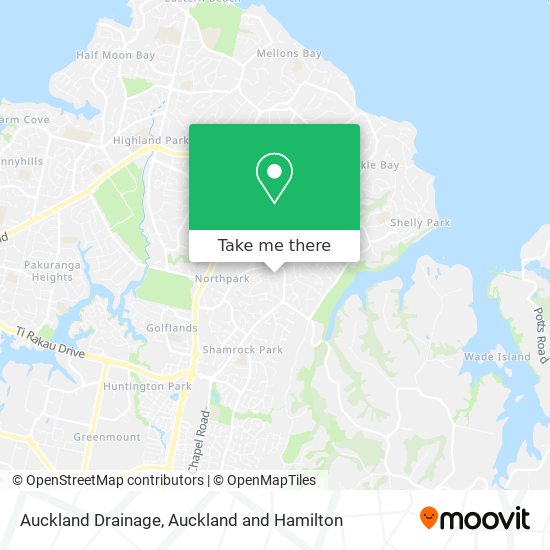 Auckland Drainage地图