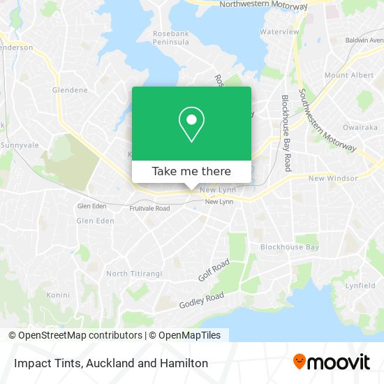 Impact Tints map