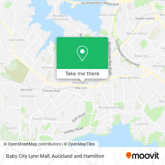 Baby City Lynn Mall map