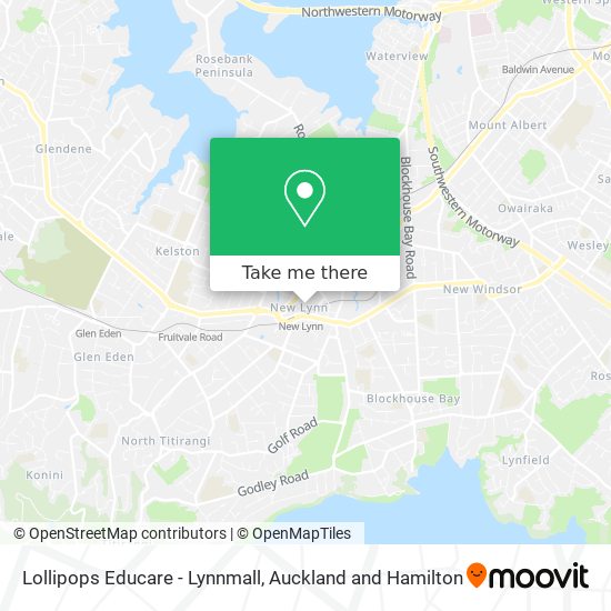 Lollipops Educare - Lynnmall map