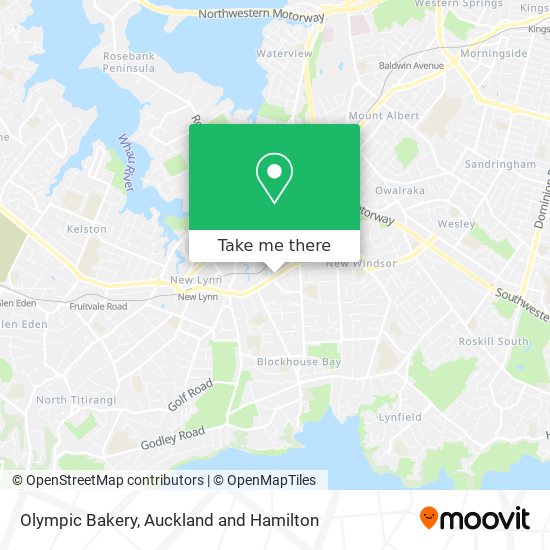 Olympic Bakery map