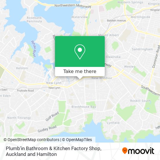 Plumb'in Bathroom & Kitchen Factory Shop map