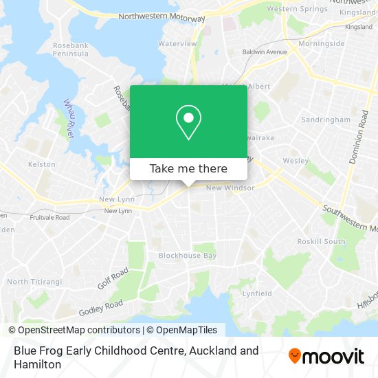 Blue Frog Early Childhood Centre map
