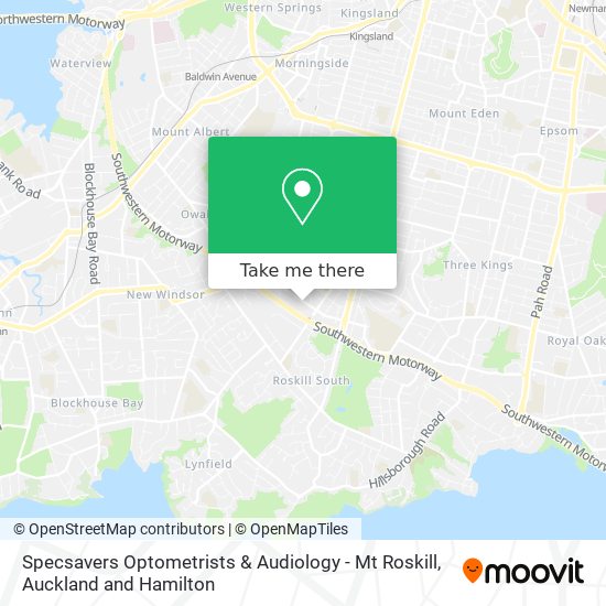 Specsavers Optometrists & Audiology - Mt Roskill map