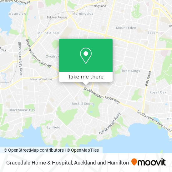 Gracedale Home & Hospital map
