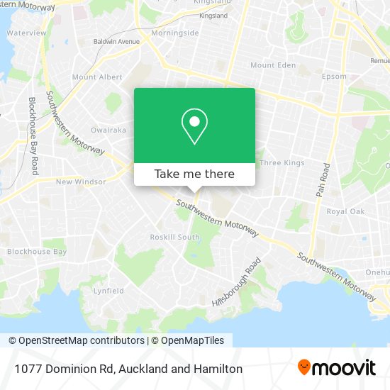 1077 Dominion Rd map
