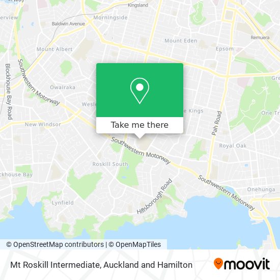 Mt Roskill Intermediate地图