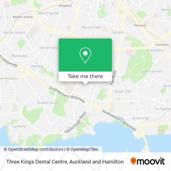 Three Kings Dental Centre map