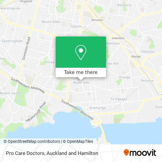 Pro Care Doctors map