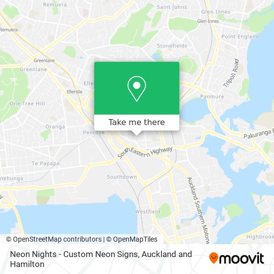Neon Nights - Custom Neon Signs map