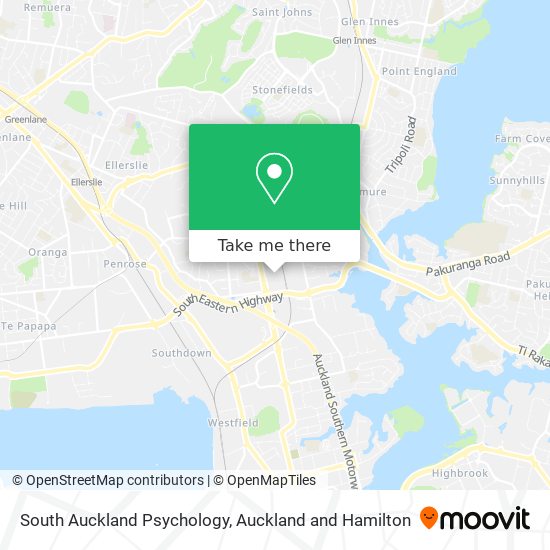 South Auckland Psychology地图