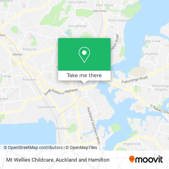 Mt Wellies Childcare map