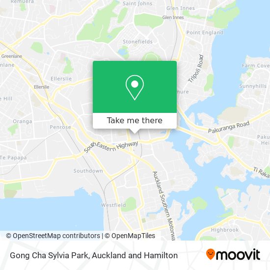 Gong Cha Sylvia Park地图