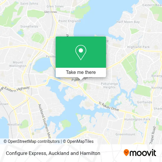 Configure Express map