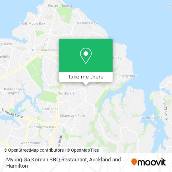 Myung Ga Korean BBQ Restaurant map