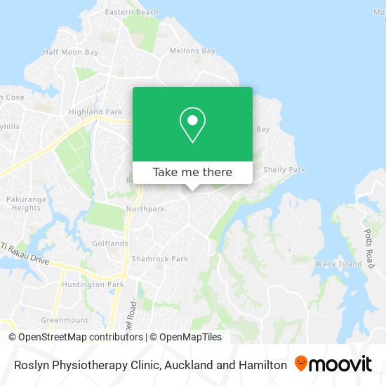Roslyn Physiotherapy Clinic map