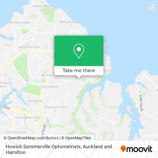 Howick Sommerville Optometrists地图