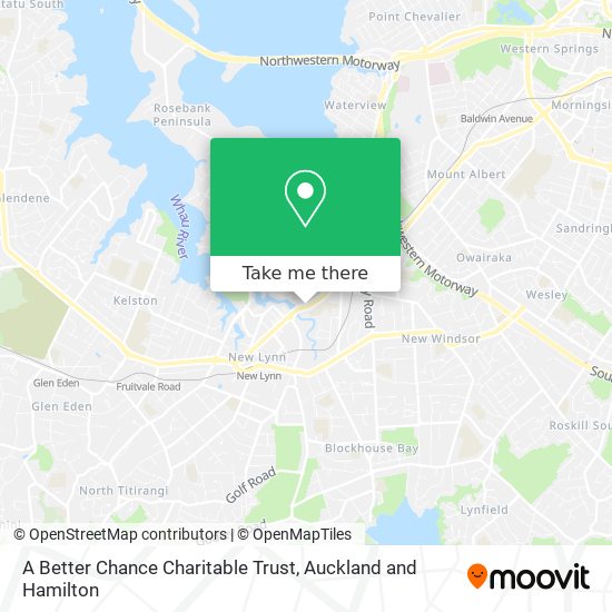 A Better Chance Charitable Trust map