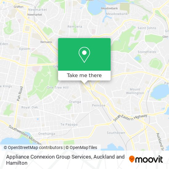 Appliance Connexion Group Services map