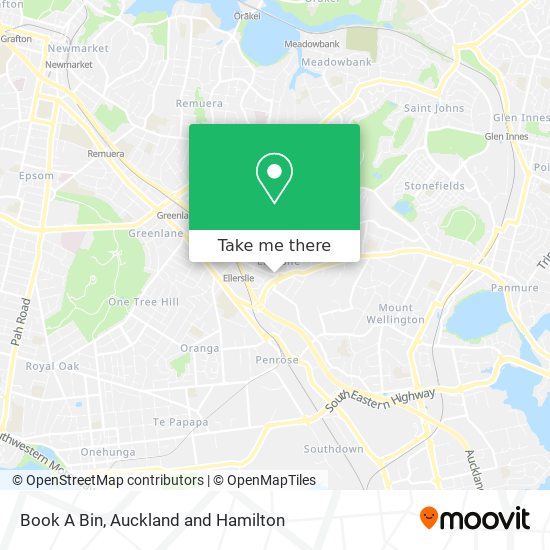 Book A Bin map