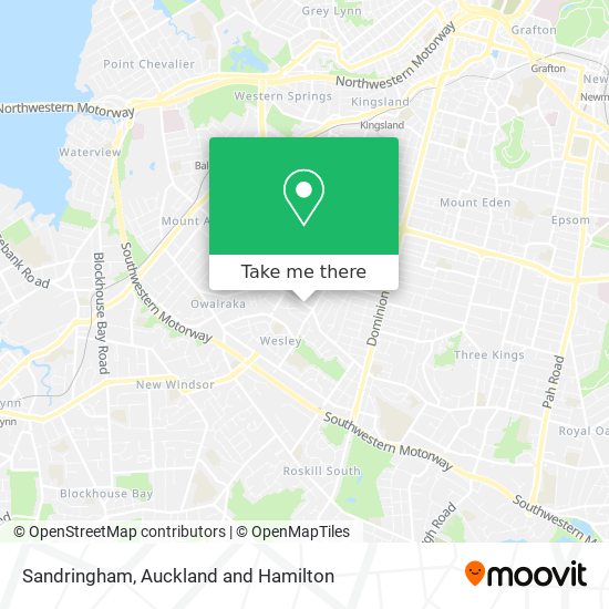 Sandringham map
