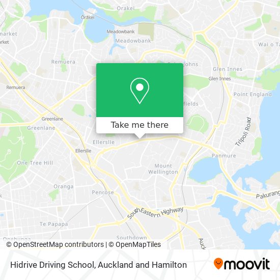 Hidrive Driving School map