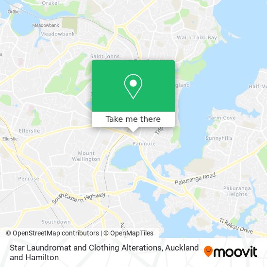 Star Laundromat and Clothing Alterations地图