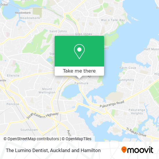 The Lumino Dentist map