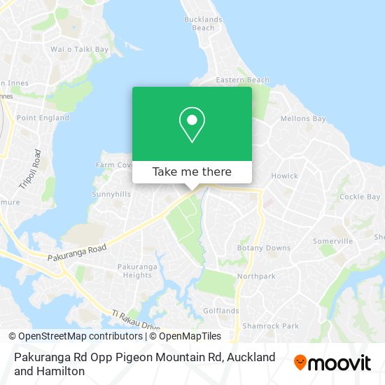Pakuranga Rd Opp Pigeon Mountain Rd地图