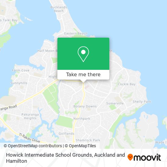 Howick Intermediate School Grounds地图