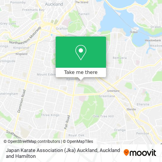 Japan Karate Association (Jka) Auckland map