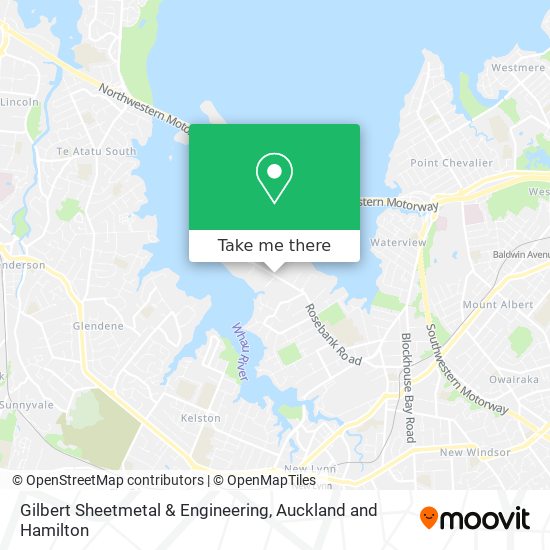 Gilbert Sheetmetal & Engineering map