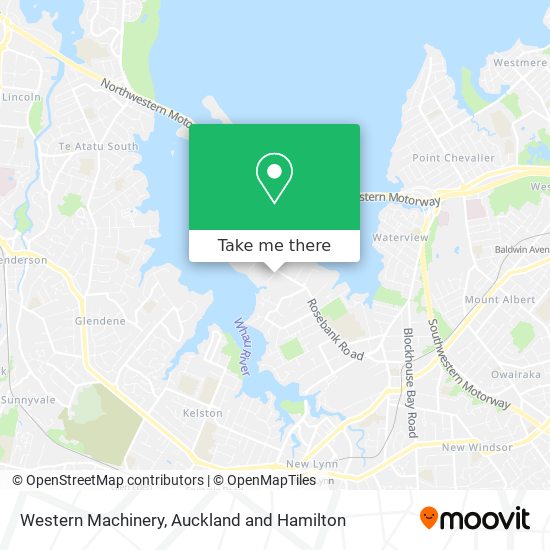 Western Machinery map