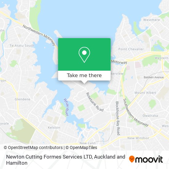 Newton Cutting Formes Services LTD map