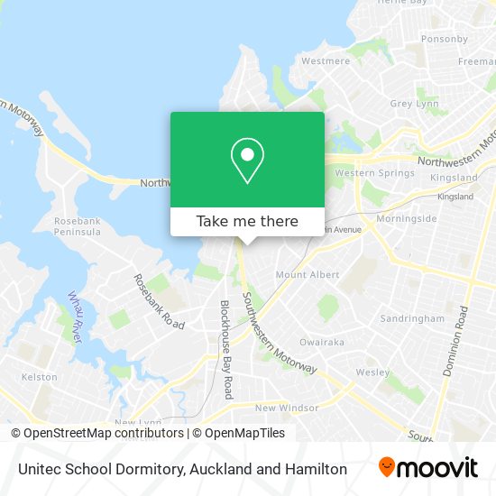 Unitec School Dormitory map