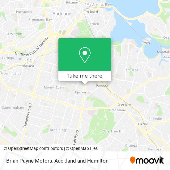Brian Payne Motors map