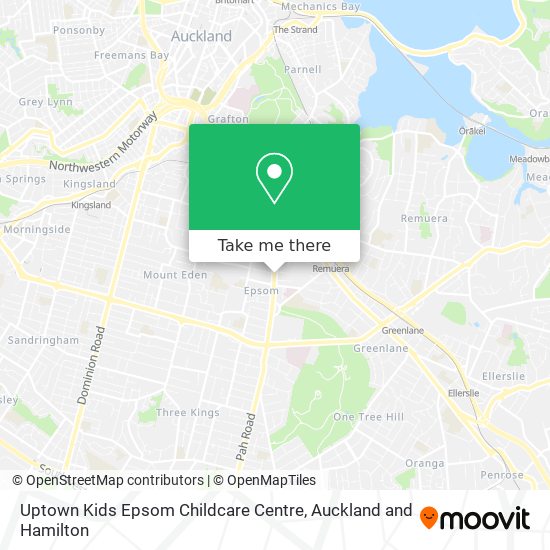 Uptown Kids Epsom Childcare Centre map