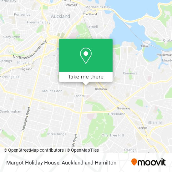 Margot Holiday House map