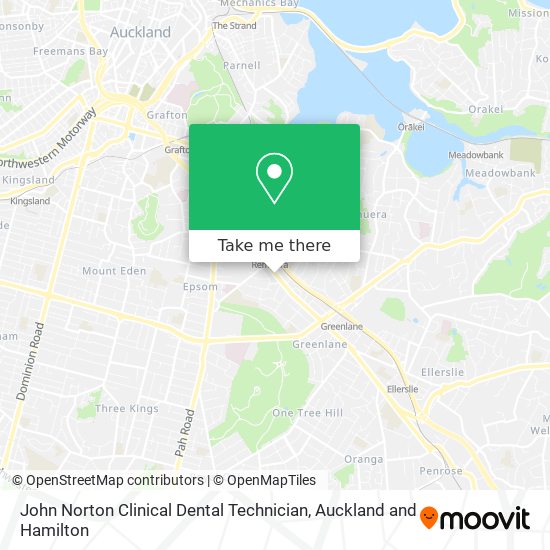 John Norton Clinical Dental Technician map