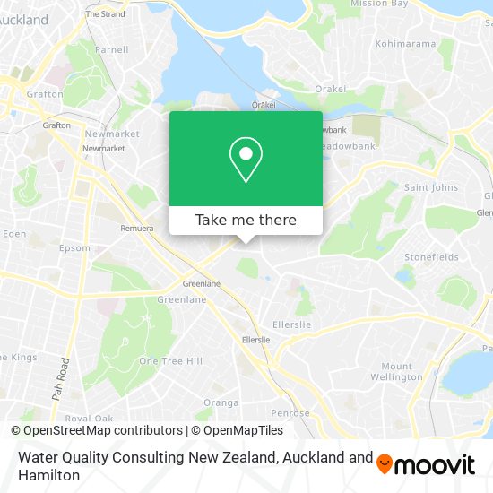 Water Quality Consulting New Zealand地图