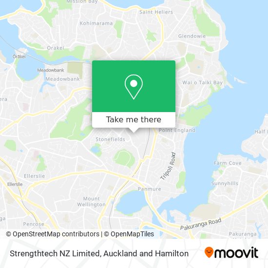 Strengthtech NZ Limited map