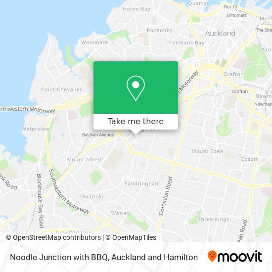 Noodle Junction with BBQ map