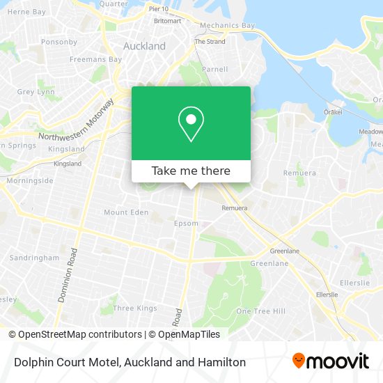 Dolphin Court Motel地图
