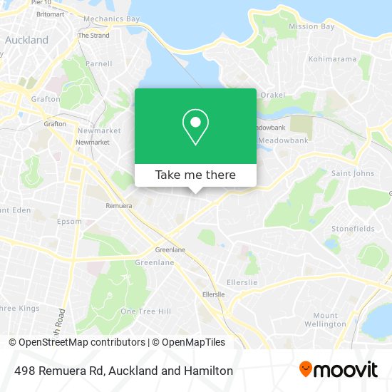 498 Remuera Rd map
