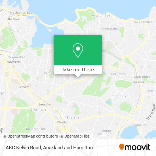 ABC Kelvin Road map
