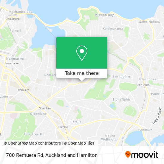 700 Remuera Rd map