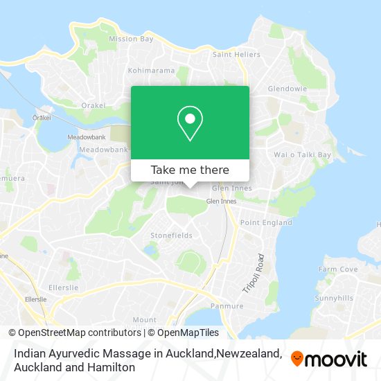 Indian Ayurvedic Massage in Auckland,Newzealand地图
