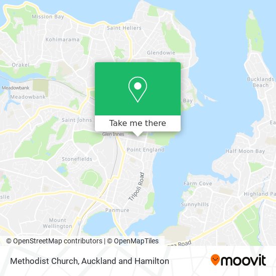 Methodist Church map