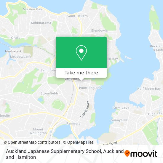 Auckland Japanese Supplementary School地图